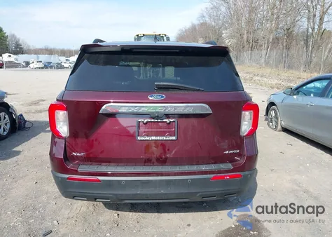 2022 Ford Explorer Xlt from USA, damaged, VIN 1FMSK8DH7NGA74186